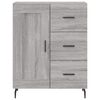 vidaXL Sideboard Grau Sonoma 69,5x34x90 cm Holzwerkstoff