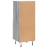 vidaXL Sideboard Grau Sonoma 34,5x34x90 cm Holzwerkstoff