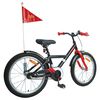 vidaXL Kinderfahrrad 18 Zoll f&uuml;r 5-7 Jahre alt Schwarz