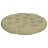 vidaXL H&auml;ngesessel-Kissen VIANEN 100 % Polyester Hellgr&uuml;n &Oslash; 80 x 12 cm