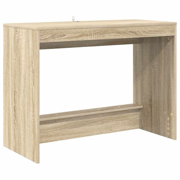 vidaXL Bett-Schreibtisch Sonoma-Eiche 100 x 45 x 75 cm Holzwerkstoff