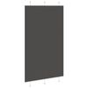 vidaXL Plissee Schwarz 120x200 cm Stoffbreite 119,4 cm Polyester