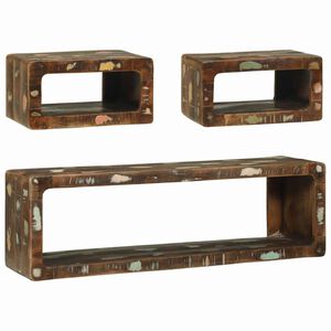 vidaXL TV-Schrankset 3 stk. Mehrfarbig 100 x 30 x 32 cm