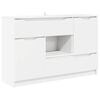 vidaXL Sideboard Wei&szlig; 100 x 30 x 65,6 Holzwerkstoff