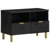 vidaXL TV-Schrank Schwarz 70x33x46 cm Holzwerkstoff