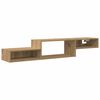 vidaXL Wandmontierter TV-Schrank Wandhalterung Artisan-Eiche