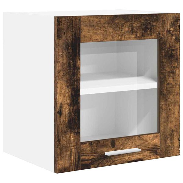 vidaXL H&auml;ngeschrank Ger&auml;ucherte Eiche 40 x 31 x 40 cm Holzwerkstoff