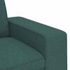 vidaXL Sofa Dunkelgr&uuml;n Gesamtabmessungen: 222 x 80 x 82 cm (B x T x H)
