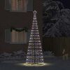 vidaXL LED-Weihnachtsbaum mit 800 LEDs Mehrfarbig 400 cm Eisen