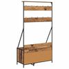 vidaXL Kleiderständer Altholz 100 x 41 x 184 cm Holzwerkstoff