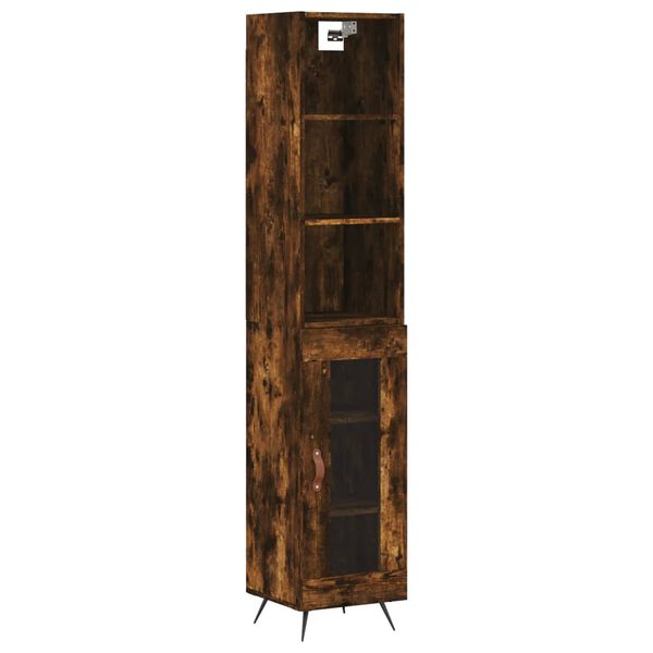 vidaXL Highboard R&auml;uchereiche 34,5x34x180 cm Holzwerkstoff