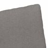 vidaXL Esszimmerst&uuml;hle 2 pcs Taupe 57 x 67 x 98 cm Stoff