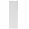 vidaXL Jalousie Wei&szlig; 85 x 250 cm 35 mm Massives Paulownia-Holz