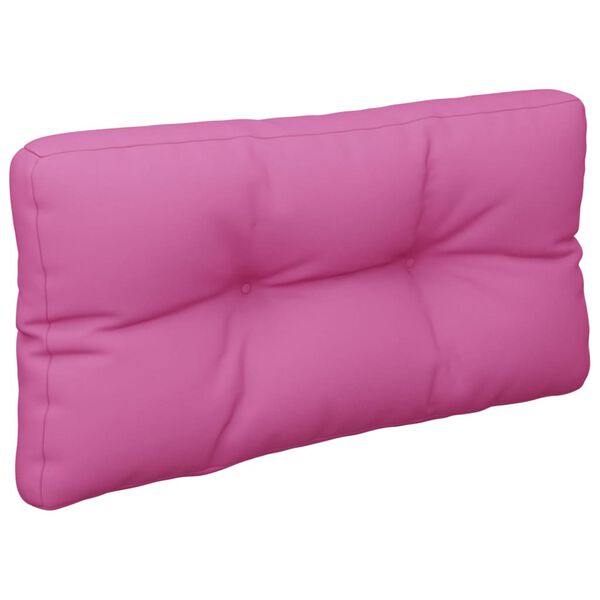 vidaXL Palettenkissen Rosa 80x40x12 cm Stoff