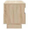 vidaXL TV-Schrank mit LED-Leuchten Sonoma-Eiche 100x35x40 cm