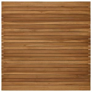 vidaXL Tischplatte 90 x 90 x 3,5 cm Quadratisch Massives Teakholz