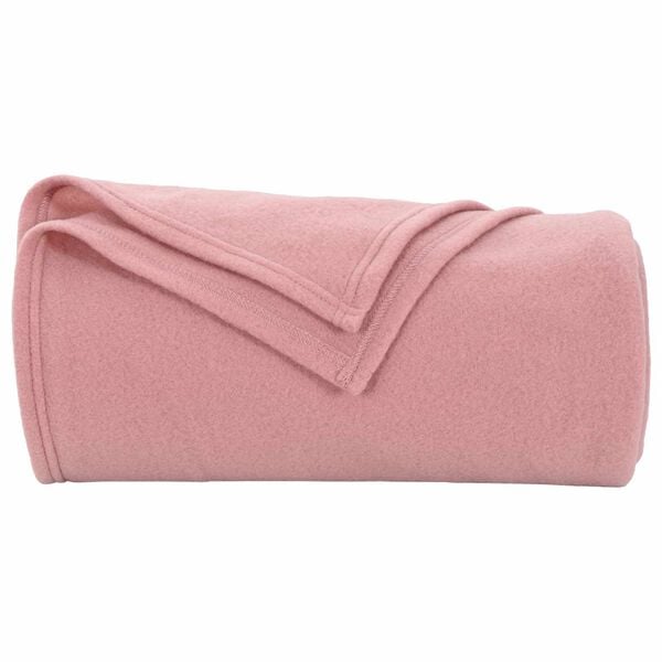 vidaXL Wohndecken 24 pcs Rosa 270 x 240 cm Fleece