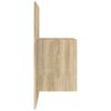 vidaXL Wand-Nachttische 2 Stk. Sonoma-Eiche