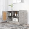 vidaXL Sideboard Betongrau 120x30,5x70 cm Holzwerkstoff