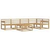 vidaXL Outdoor-Sofagarnitur 6 pcs Wei&szlig; 79 x 79 x 37 cm
