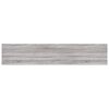 vidaXL Wandregale 4 Stk. Grau Sonoma 100x20x1,5 cm Holzwerkstoff
