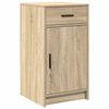vidaXL Sideboard Sonoma-Eiche 40 x 40,5 x 75 cm Holzwerkstoff