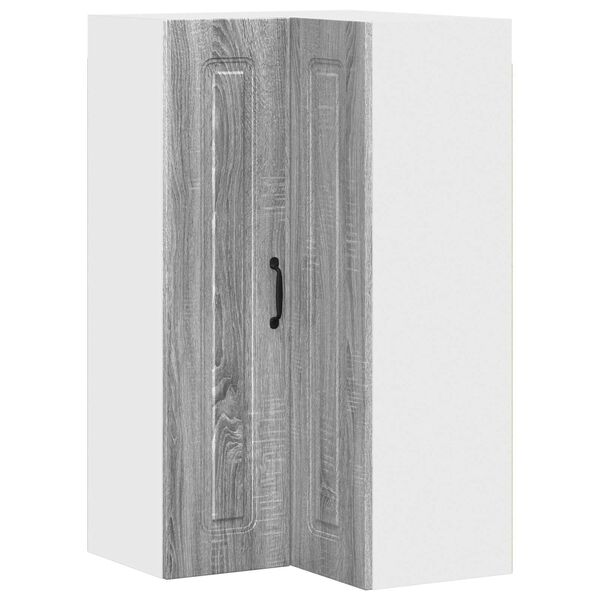 vidaXL K&uuml;chenschrank Kalmar Graues Sonoma 57 x 57 x 100 cm