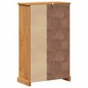 vidaXL Badezimmerschrank VIGO Braun und Honigbraun 68 x 34 x 110 cm