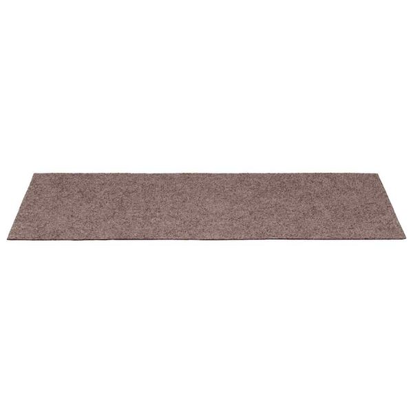 vidaXL Stufenmatten Selbstklebend 10 Stk. 65x21x4 cm Hellbraun Rechteckiger Rand
