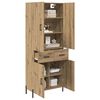 vidaXL Highboard Artisan-Eiche 69,5 x 34 x 180 cm Holzwerkstoff