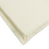 vidaXL Sonnenliegen-Auflage Creme 200x70x3 cm Oxford-Gewebe