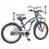 vidaXL Kinderfahrrad 18 Zoll f&uuml;r 5-7 Jahre alt Dunkelgrau
