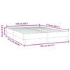 vidaXL Boxspringbett ohne Matratze Dunkelgr&uuml;n 160x210 cm Samt