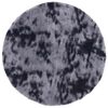 vidaXL Teppich Shaggy Hochflor NAVARRA Dunkelgrau 240x240 cm Polyester