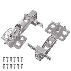 vidaXL Scharnier 2 Stk. Nickel 139 x 64,1 x 10 mm Eisen