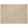 vidaXL Bereichsteppich Nat&uuml;rlich und Wei&szlig; 200 x 290 cm Jute