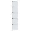vidaXL Modularer Schrank mit 14 F&auml;chern Wei&szlig; 37x146x180,5 cm
