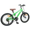 vidaXL Kids Mountain Bike 20 Zoll 6-Speed f&uuml;r 5-8 Jahre alt Gr&uuml;n