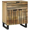 vidaXL Nachttisch Natur 50 x 33 x 60 cm Holzwerkstoff