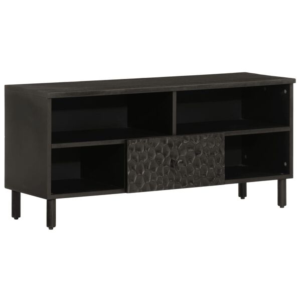 vidaXL TV-Schrank 100x33x46 cm Massivholz Mango