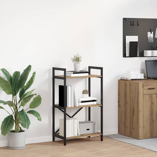 vidaXL B&uuml;cherregal Artisan-Eiche 56 x 34 x 96 cm Holzwerkstoff