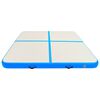 vidaXL Aufblasbare Gymnastikmatte mit Pumpe 200x200x20 cm PVC Blau