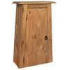 vidaXL Bad-Wandschrank Massivholz Kiefer 42x23x70 cm