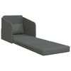 vidaXL Schlafsofa Dunkelgrau 65 x 80 x 83 cm Samt