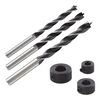 wolfcraft 3 D&uuml;belbohrer mit Tiefenanschlag 6, 8, 10 mm 2730000
