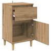 vidaXL Nachttisch Artisan-Eiche 40 x 35 x 70 cm Holzwerkstoff