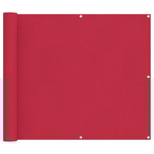 vidaXL Balkonsichtschutz Bordeauxrot 100 x 300 cm Oxford-Stoff