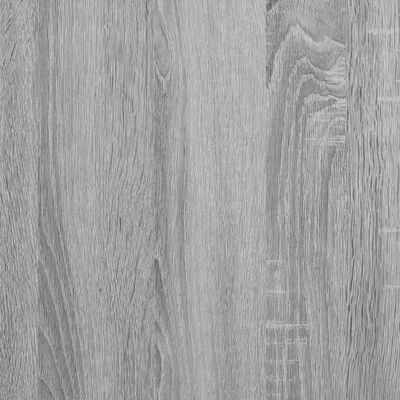 vidaXL Eckregal Grau Sonoma 33x33x164,5 cm Holzwerkstoff