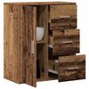 vidaXL Sideboard mit Schubladen Altholz 60 x 31 x 70 cm Holzwerkstoff