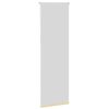 vidaXL Verdunkelungsrollo Beige 50x130cm Stoffbreite 45,7 cm Polyester